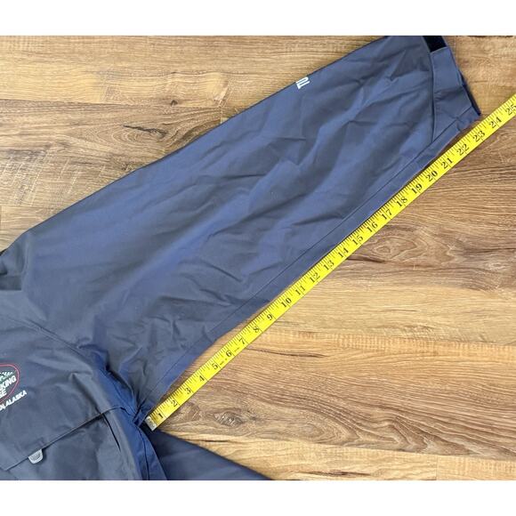 DRIFT CREEK #7000 Gray Tundra Tech Cargo Mens Rain Gear Jacket Wet‎ Wear EUC - Picture 6 of 13